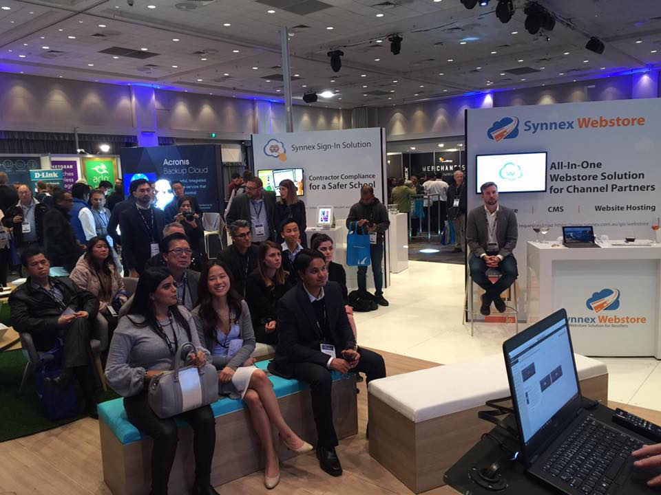 AcronisANZ's tweet photo. From Melbourne to #Sydney! Join @Acronis at the #SynnexAllianceShow again on August 16th - amazing @SynnexAU team, amazing cities! https://t.co/VZtHRyb8Hq