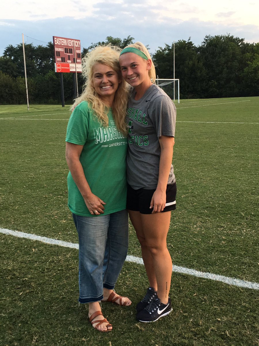 MillersAP's tweet photo. Glad I was able to see @peyup4 play in the MarshallvEKU game⚽️ Looking strong👊🏼 Only one more week in the knee brace👏🏼👏🏼#GoPey https://t.co/SHpNfmAsiQ