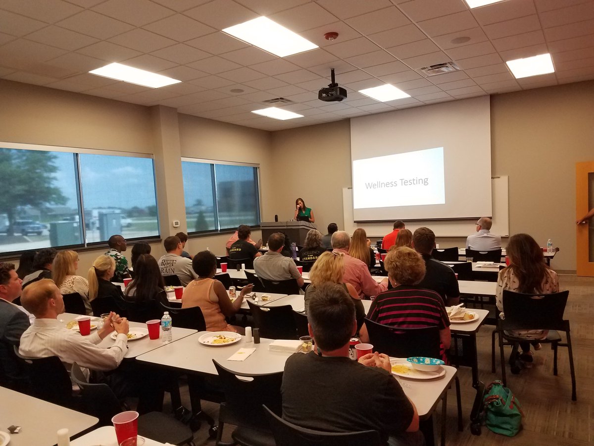 STEMAcademyJHS's tweet photo. Thanks to Brock Cline &amp; @NabholzCorp  for hosting STEM teachers and board for lunch and GREAT info on construction industry . #otr #caneSTEM https://t.co/Po3J9miDU6