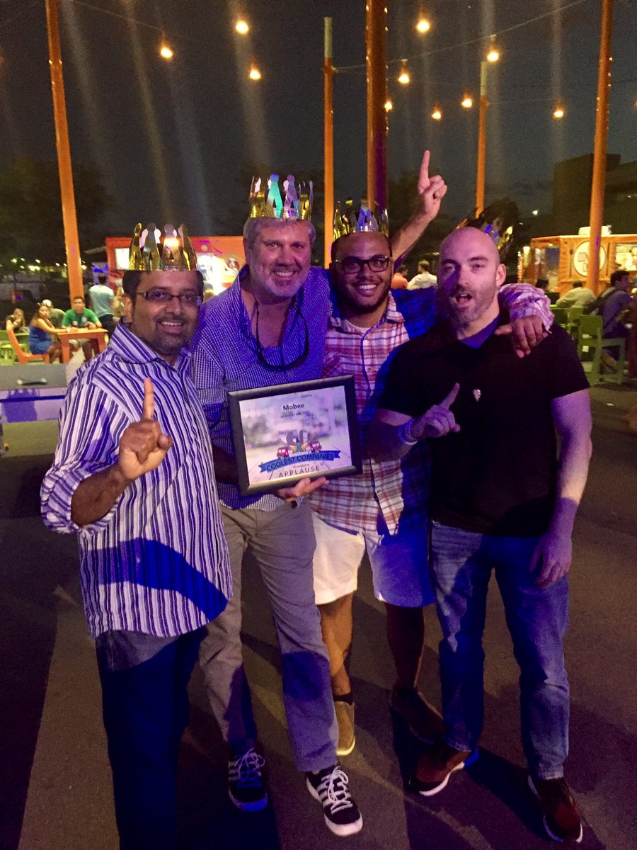 Congrats, <a href="/mobeeretail/">MobeeRetail</a>! #BostonFest 2017's Reader's Choice Coolest Company! <a href="/BostInno/">BostInno</a> #coolestcompanies #client