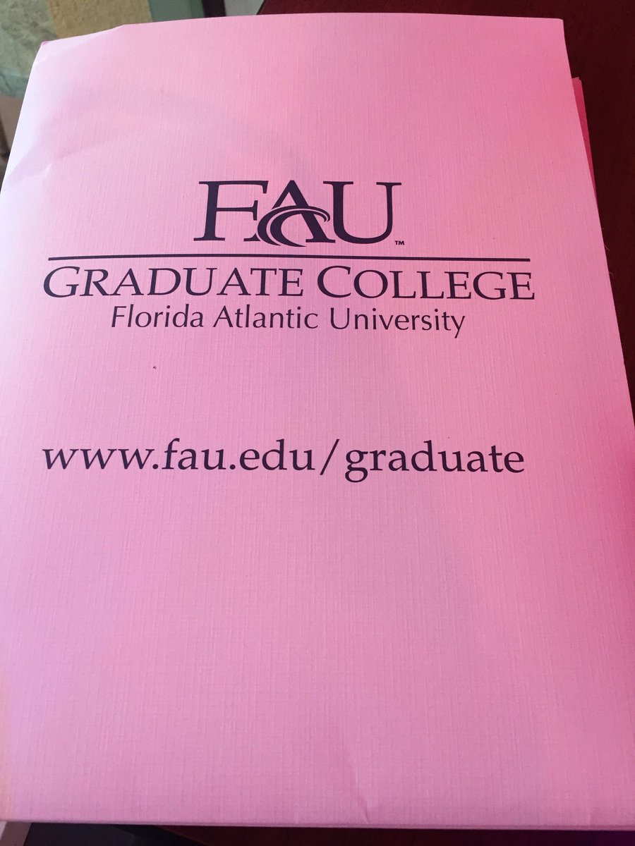 kcoulso1's tweet photo. Had my #fau graduate orientation tonight. It's starting to feel real! #gradowls #phdisforme #befau #higheredleadership πβ€οΈπππ€ https://t.co/L3BEeUzGtC