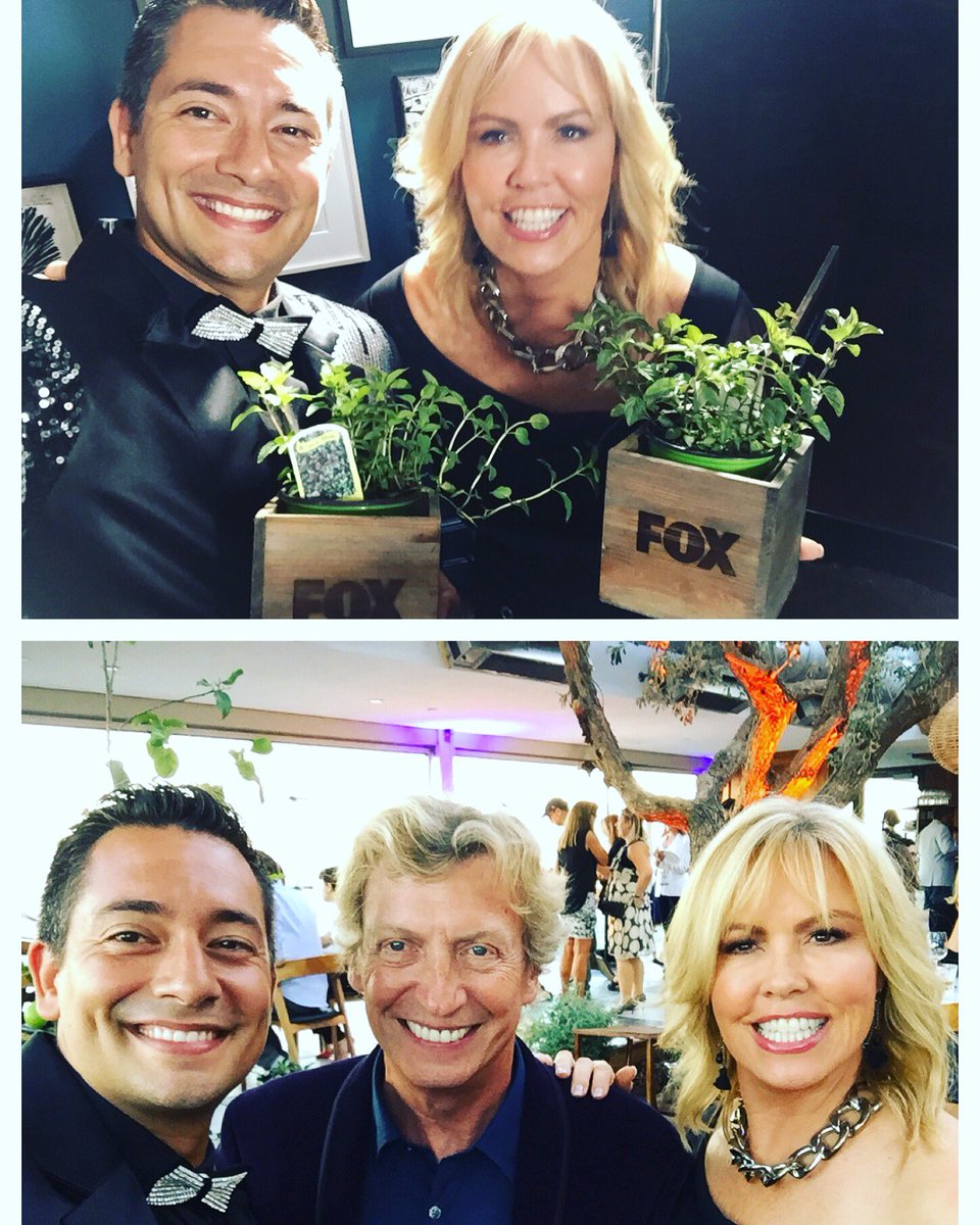Always fun when dance friends get together! 
With <a href="/HOTtamaleTRAIN/">Mary Murphy</a> &amp; <a href="/dizzyfeet/">Nigel Lythgoe OBE</a> 
#FOX #TCAParty #SoYouThinkYouCanDance