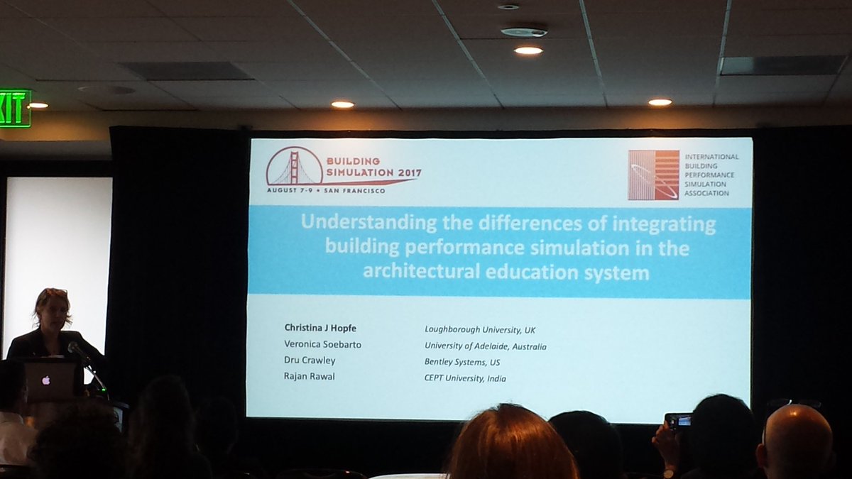 AOraiopoulos's tweet photo. Work in Progress! Improving the integration of BPS in the arch education system! @CHopfe @IBPSA #BuildingSim2017 @LboroCBE @lborouniversity https://t.co/q3YWpnOWFK