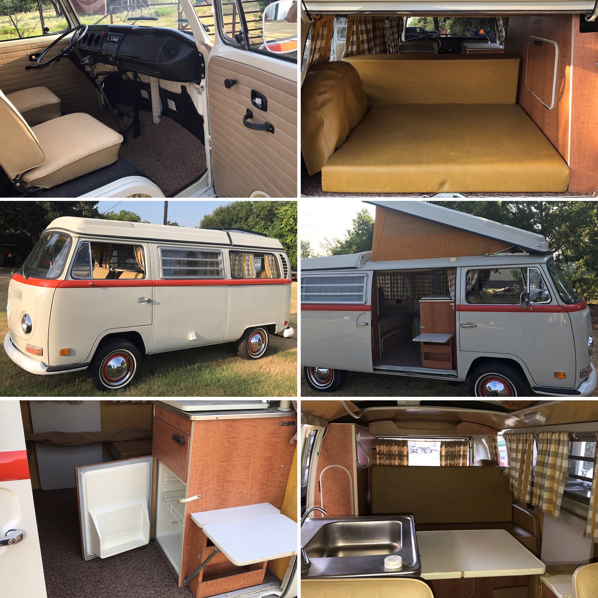 Living In A Volkswagen Bus VW Bus and Camper on Twitter: "1970 VW Camper, appears to be all