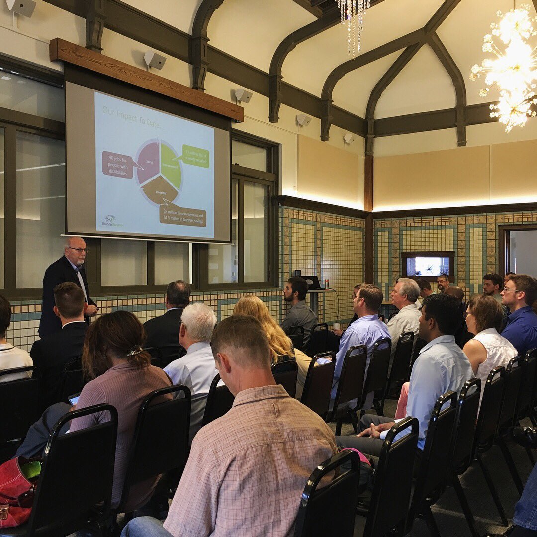 720media's tweet photo. Enjoyed the speakers at #1mc today! Thank you @1MillionCupsCOS @Catalyst_Campus #technology #innovation #ColoradoSprings #1mccos #720media https://t.co/jmrQ76ozEW