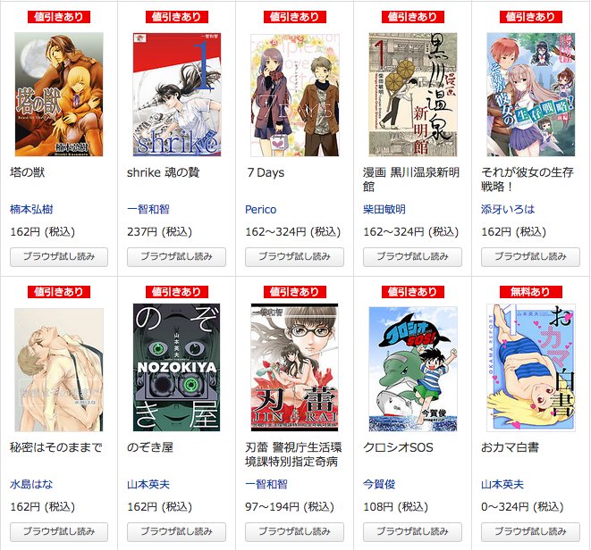 佐藤漫画製作所 電書バト８月のキャンペーン Twitter