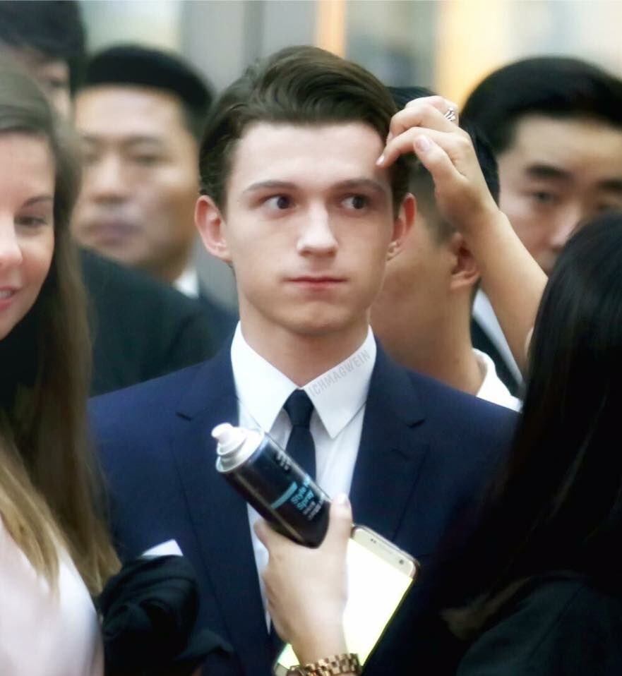 ActoresMarvel's tweet photo. TOM HOLLAND ❤️interpreta a  Spiderman  homecoming ❤️#LluviaDeFondos #MarvelUniverse #LluviaDeFondosMarvel 
#TomHolland
#SpiderManHomecoming https://t.co/X12vE0YZVi