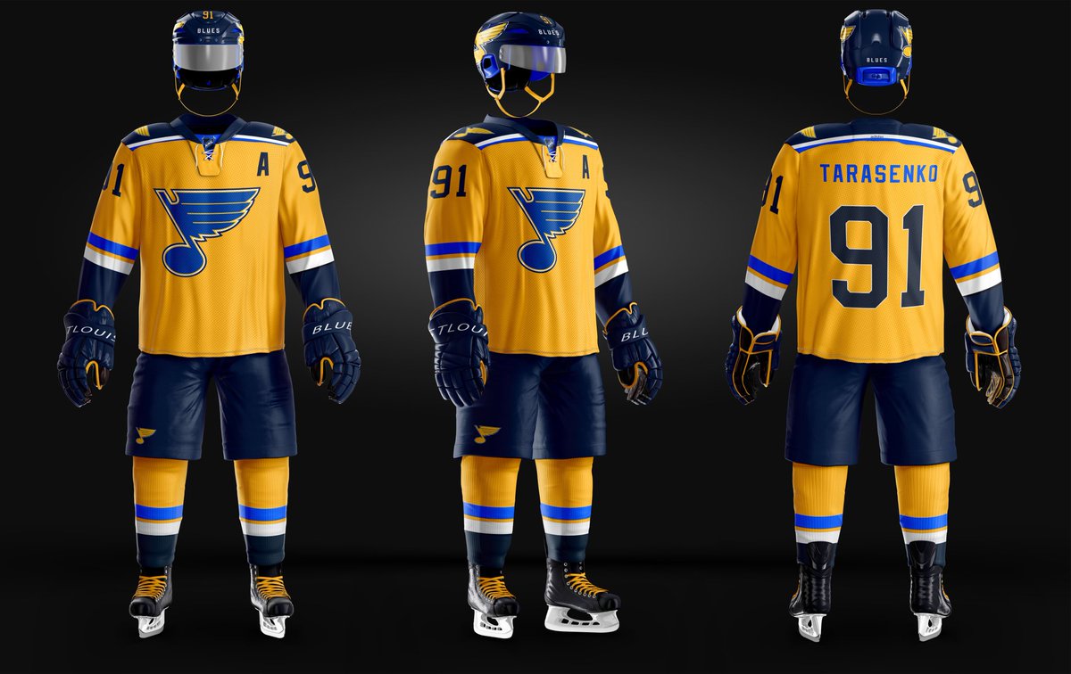 st louis blues concept jersey