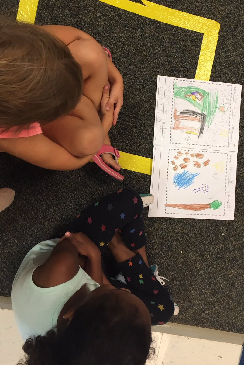 hrogers6moldova's tweet photo. #sharingourwriting #glowsandgrows #kindercoltscanwrite! #5colors&amp;5details @MiddleCreekES https://t.co/0RXgvicSdk