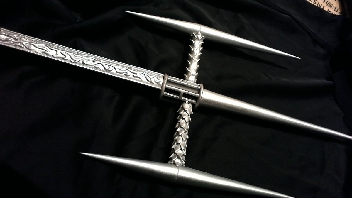 めいりん】リボーン 六道骸、クローム髑髏 武器 三叉槍 クロームどくろ