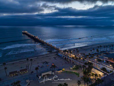Great shot of Oside pier