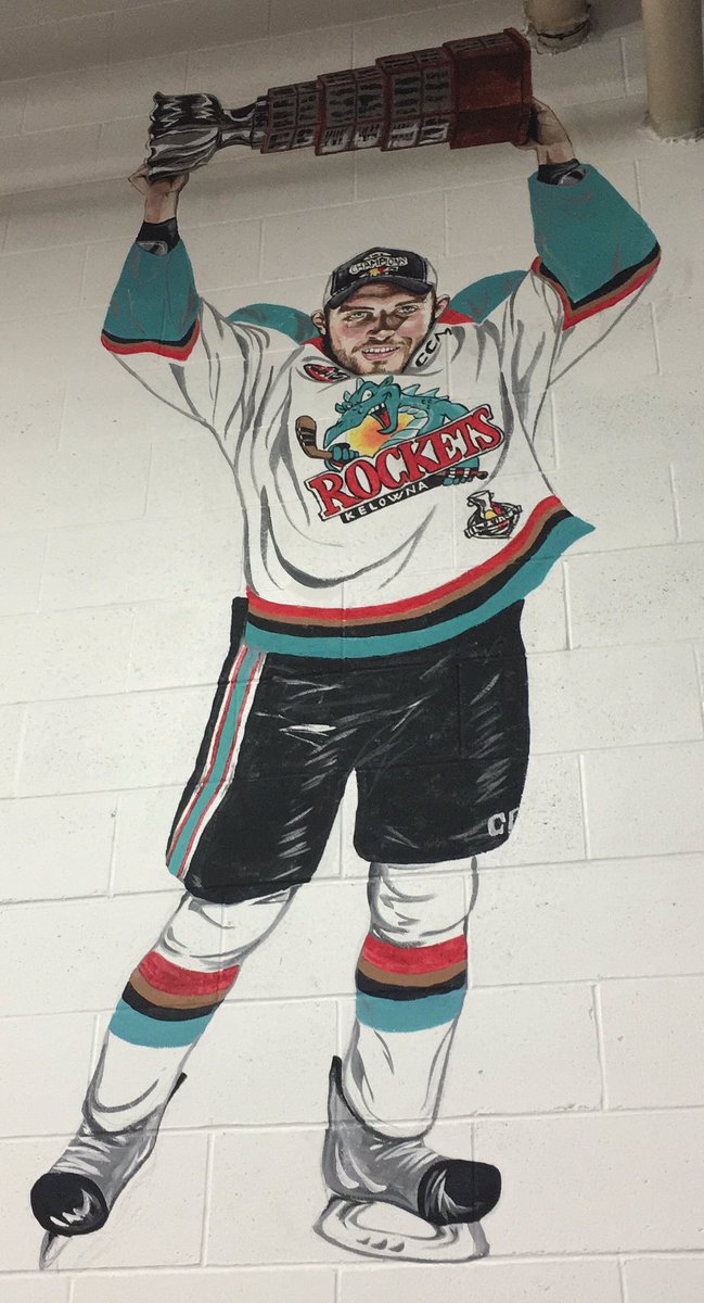 TerracomSystem's tweet image. Proud to sponsor the latest mural at Prospera Place. @Kelowna_Rockets @Drat_29