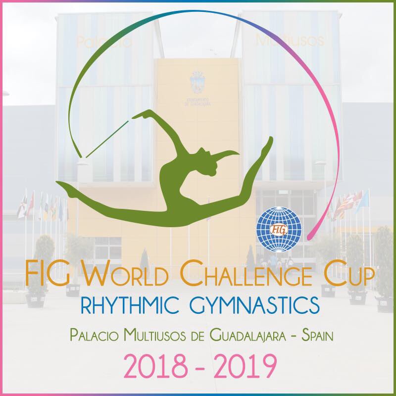 España volverá a ser sede de una Copa del Mundo de GR en 2018 (4-6 mayo) y en 2019 (3-5 mayo) 👏🏻Os esperamos en #Guadalajara!!#RG_WCupESP