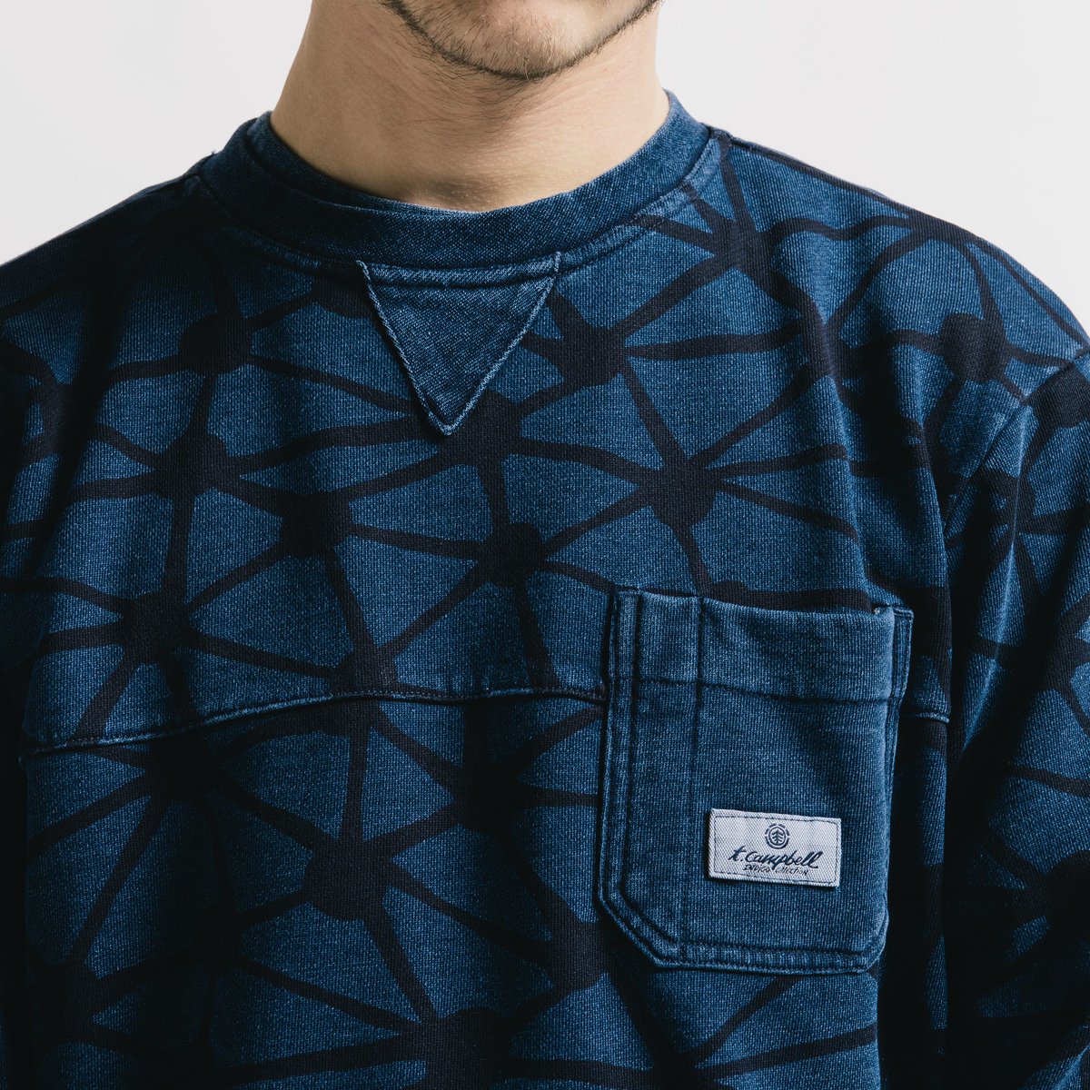 New collab with Thomas Campbell >>> The Indigo collection, inspired by some of his artworks of course. See more  >>> bit.ly/ElementIndigo