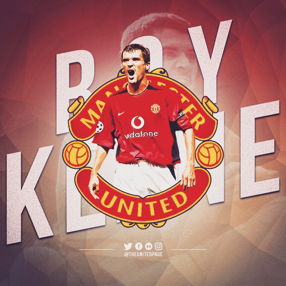 Captain. Leader. Legend. Happy birthday Roy Keane!  