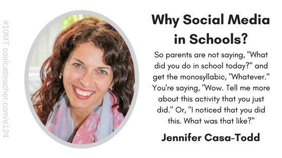 Digital Leadership with Students and Social Media featuring Jennifer Casa-Todd cctea.ch/2vkGuoJ