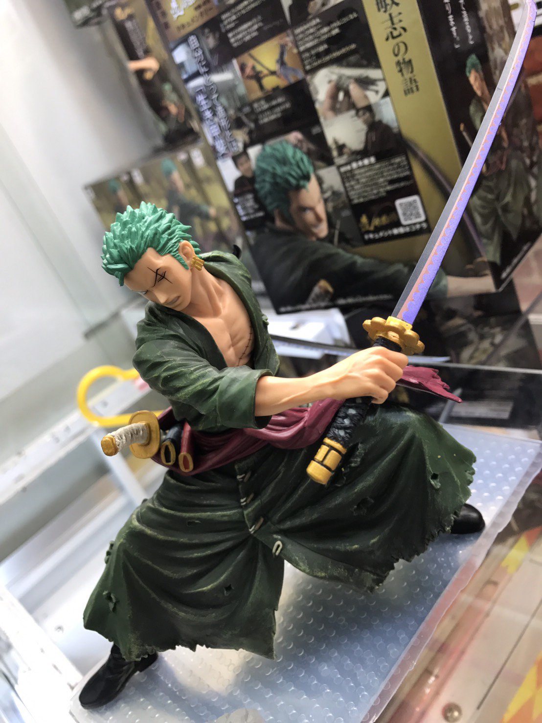 ネバーランド2 Sur Twitter プライズ情報 ワンピース 造形物語 Roronoa Zoro 入荷しました 新シリーズ造形物語 からロロノア ゾロが登場 全てのフィギュアを愛する人に観て頂きたい フィギュアが出来上がるまでの造形物語 ドキュメンタリー映像はとるナビ