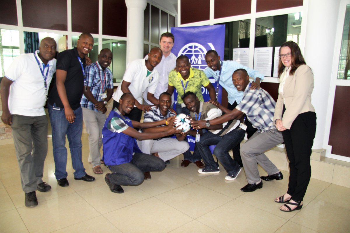 IOM CoM's 2nd football contribution to the <a href="/IOMBurundi/">IOM Burundi 🇺🇳</a> Soccer team, following the team's first match (and first win)! Here's to many more...