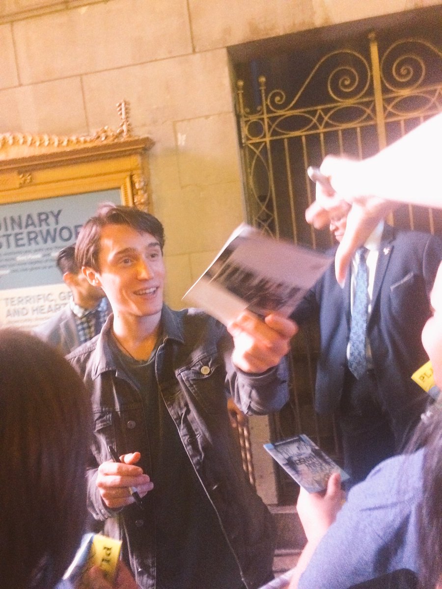 Kayli_Marie05's tweet photo. Also I would like to give a big congratulations to this guy @HeyMichaelLeeB for a phenomenal performance! @DearEvanHansen https://t.co/vB26R5Bm6O