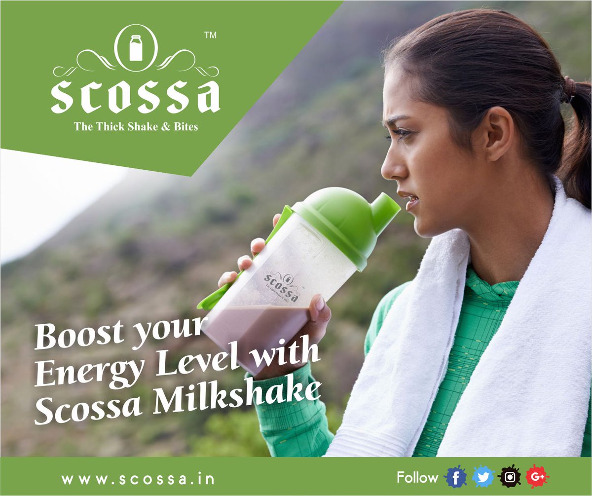 Scossa_shakes's tweet photo. Boost your energy level with Scossa milk shake and maintain your health and physique. Scossa provides healthy #milkshake.
@Scossa_shakes https://t.co/4hAydnfdj8