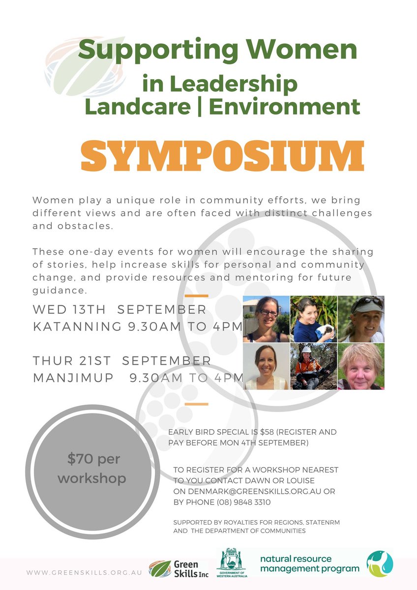 KatEcoHouse's tweet image. #Women, #Environment, #Leadership. 3 things close to my heart. Delighted to be guest speaker at these events in Sept. Book now! #Katanning