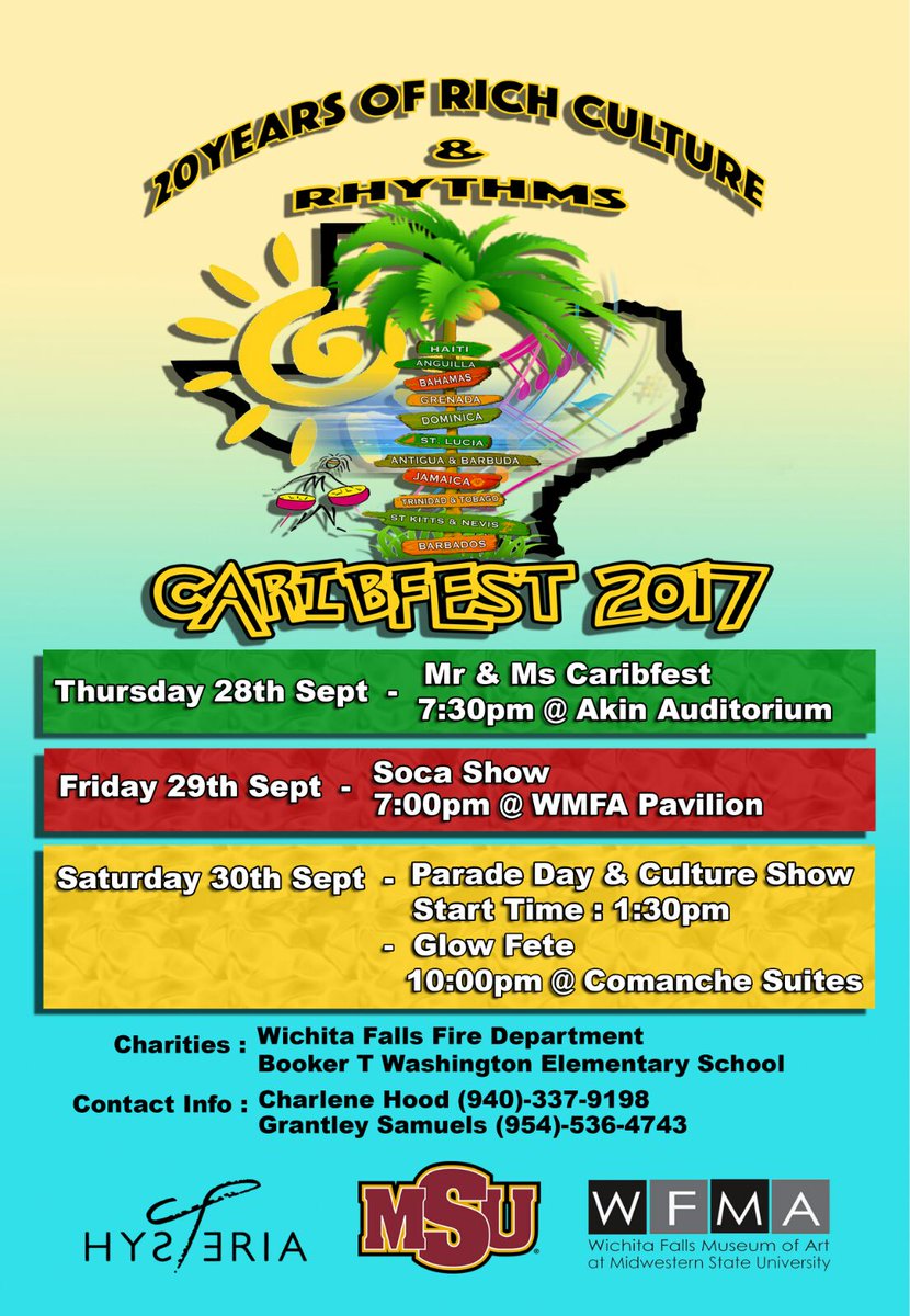 CSO_Caribfest's tweet photo. Here is the updated official flyer. The word about Caribfest is swiftly spreading! Our new flyer highlights our wonderful sponsors. https://t.co/aa7Vvu6jBT