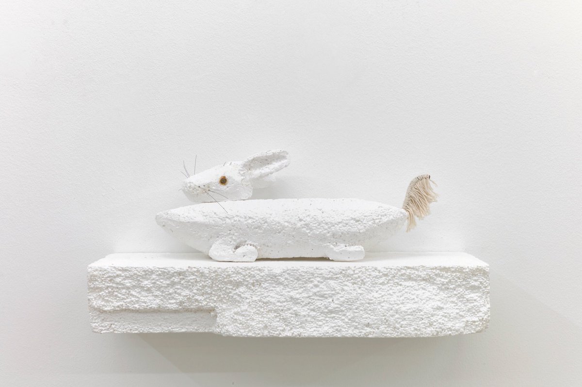 Today's pick is this rabbit from Lin May Saeed at Nicolas Krupp contemporaryartdaily.com/2017/08/ar-lin…