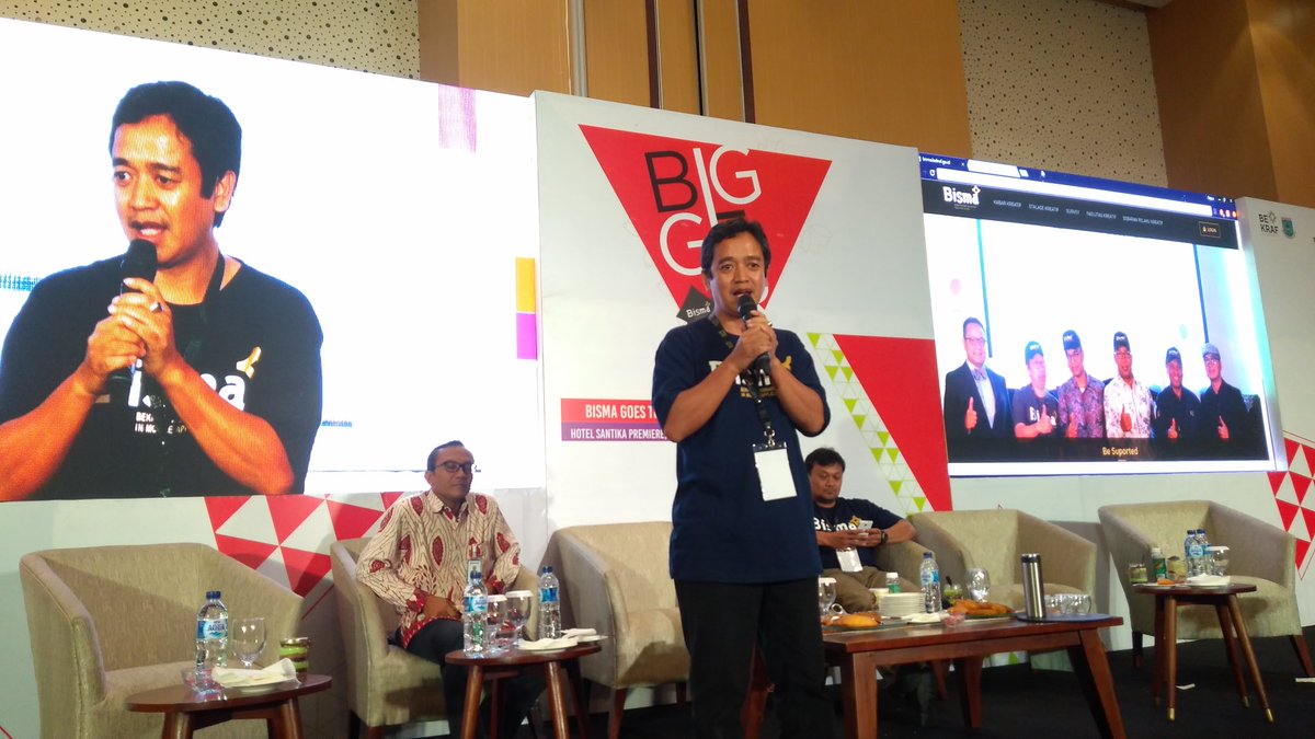 Ayo daftar download app BISMA dari @BekrafID utk mengetahui kabar terbaru ekonomi kreatif #BIGGER