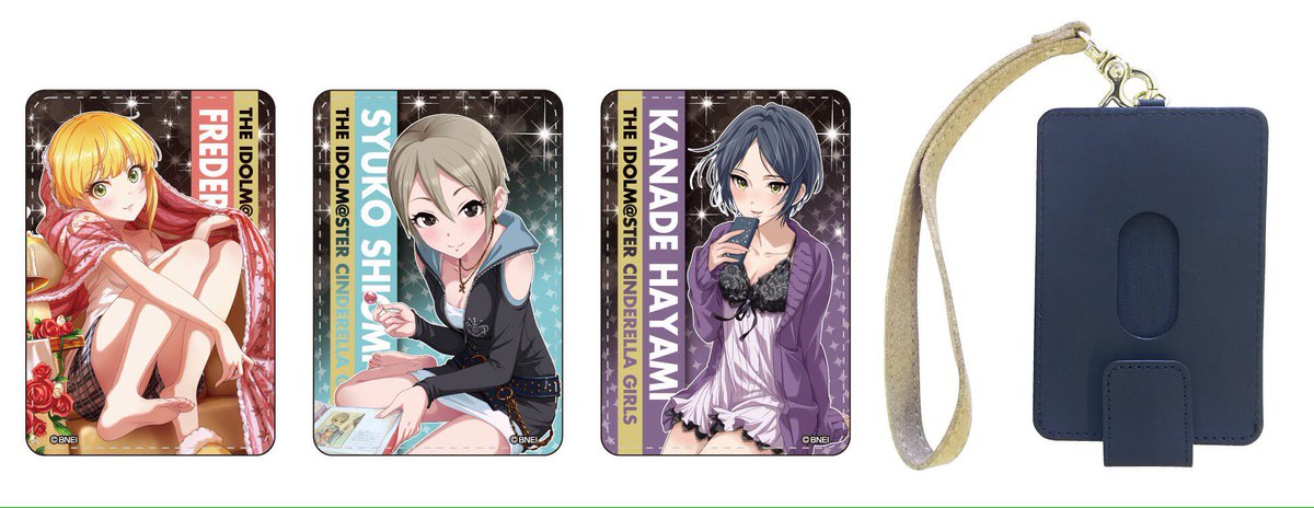 ナムコ キャラポップストア Na Twitteru アイドルマスター オフィシャルショップ 丸井川崎店にて先行販売していたミリオンライブ のスマートカードケースが 明日8 11より取り扱い開始 シンデレラガールズ5thライブ静岡 幕張 福岡会場商品も同日から