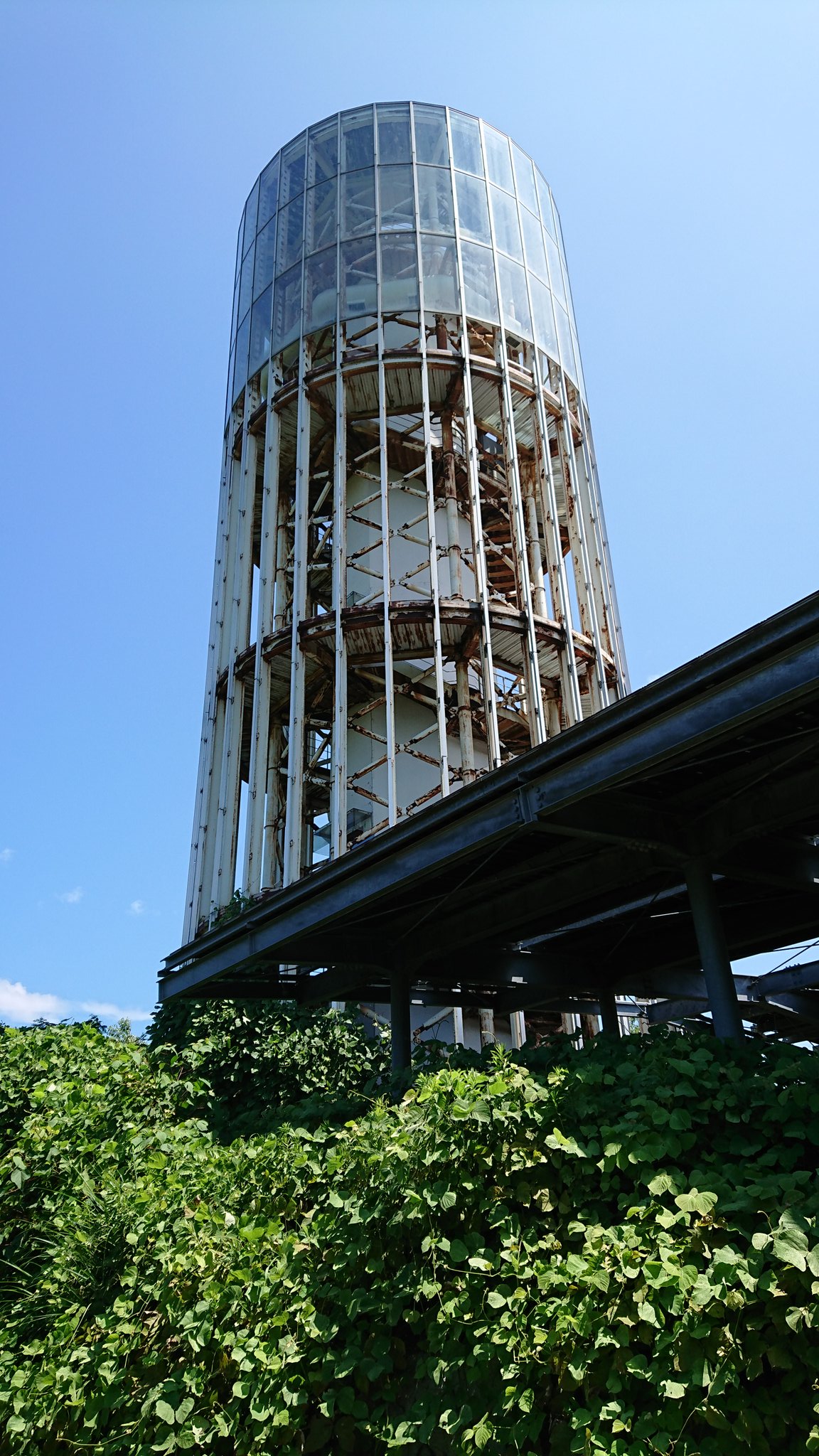 O Xrhsths ふらんかー Sto Twitter 8 6 旧丹後王国タワー 残念ながら立入禁止でした というかそもそも高所恐怖症で登れんわ 苦笑