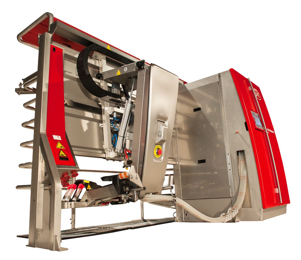 LelyHolding's tweet photo. #ThrowbackThursday, back to 1992, the year of the introduction of the Lely Astronaut milking robot. Do you see the differences? #Lely #Dairy https://t.co/YmZSxhVmFw