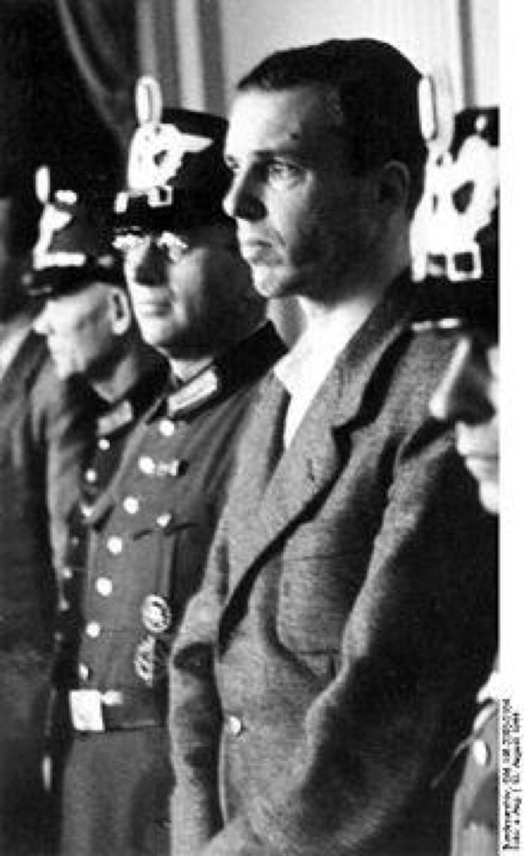 SierraUniEcho's tweet photo. 10.8.1944 Berthold Schenk von Stauffenberg, older brother of Claus, was executed #OTD for his role in the #20JulyPlot #WWII #WW2 https://t.co/h7sQwF08Rb