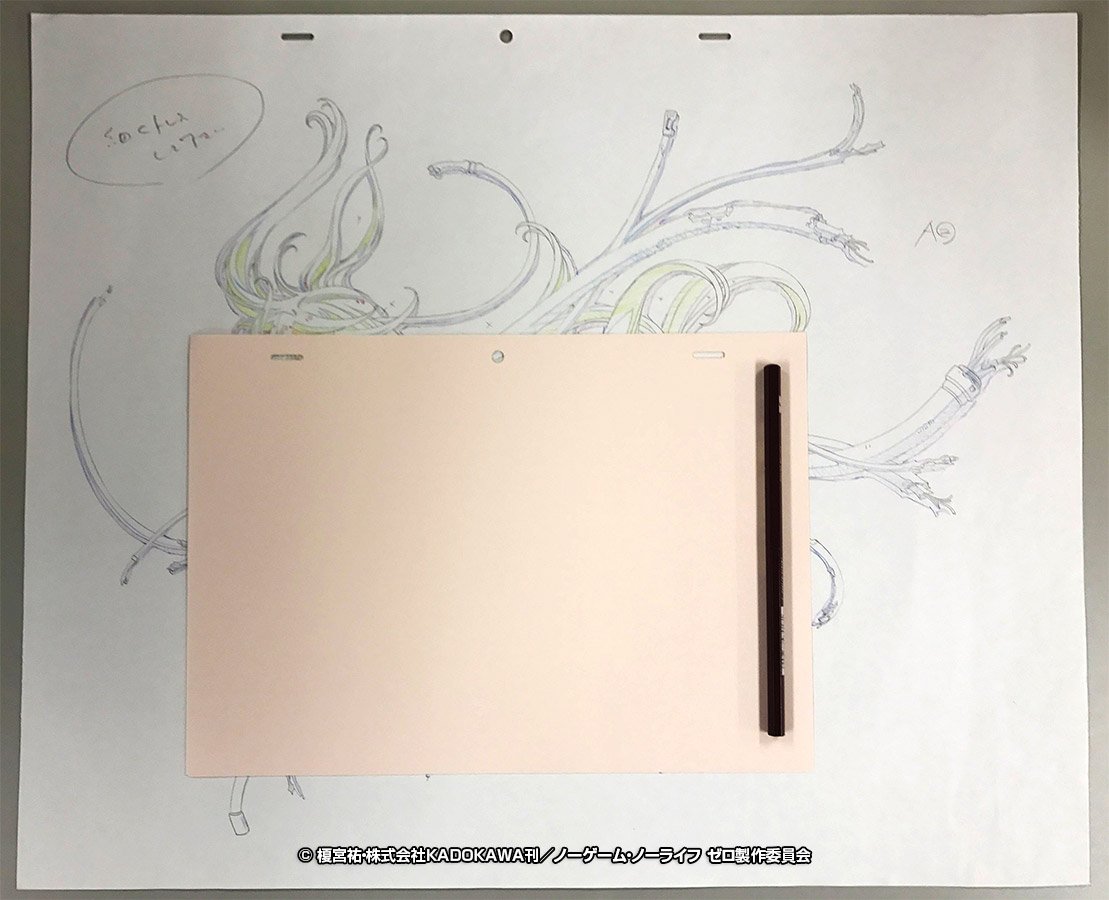 Madhouse Inc Auf Twitter ノゲノラ ゼロ 制作秘話 一番お気に入りのカットを抜粋 ネタバレ防止のために置いたピンクの紙はtvシリーズ通常カットのサイズと同じ 魂のこもった拡大作画 サイズも労力も４倍 このカットがどこのカットか分かった人はもうアニメ制作