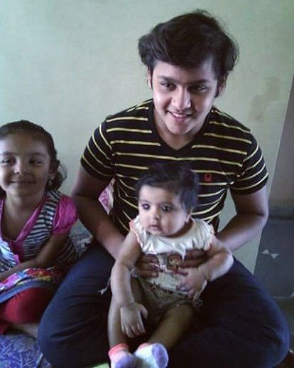 Princejoshi28's tweet photo. Our cutee @devjoshi10 https://t.co/VrunXtqKm5