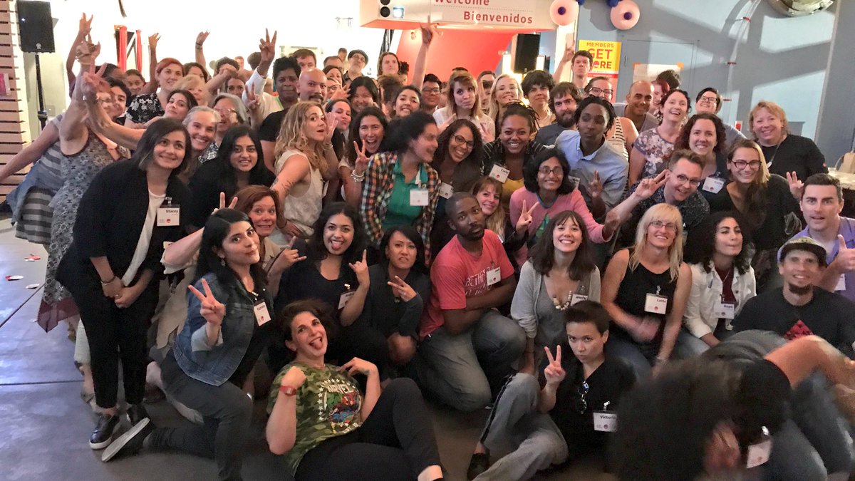 MuseumofImpact's tweet photo. Group photo! #PowerHour #MuseumCamp @santacruzmah https://t.co/E6F0nlGL67