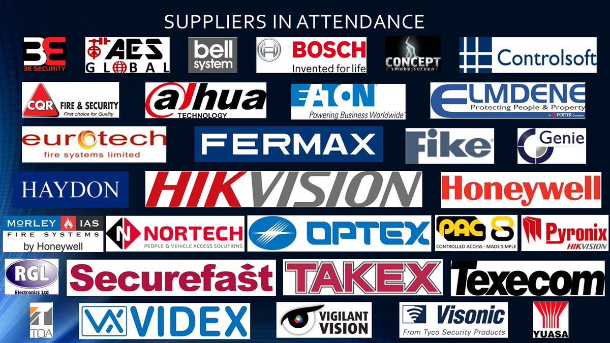 Only 8 days to go! Please make sure you register here - lnkd.in/dJ2UtF8
#cctv
#IntruderAlarms 
#firealarms
#accesscontrol
#doorentry