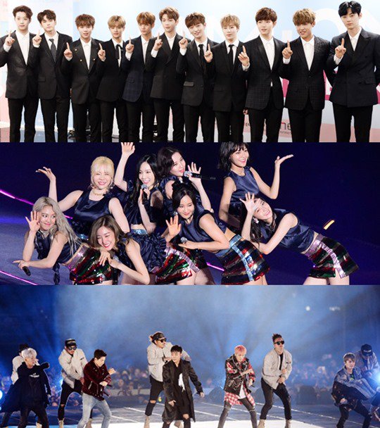WANNA ONE, SNSD &amp; Sechs Kies nominated for New Hallyu Popularity Award at 2017 1st SORIBADA BEST K-MUSIC AWARDS tvdaily.asiae.co.kr/read.php3?aid=…