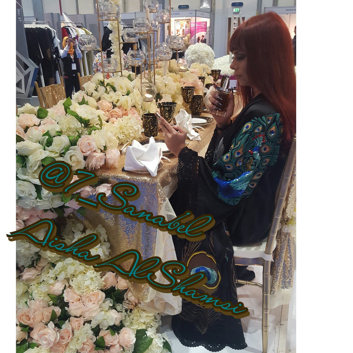 7sanabel's tweet photo. #صباح_الحب من محل سبع سنابل للعبايات #عام_زايد#المصممة_الاماراتية_العالمية_عائشة_الشامسي https://t.co/bmNbGrSupX