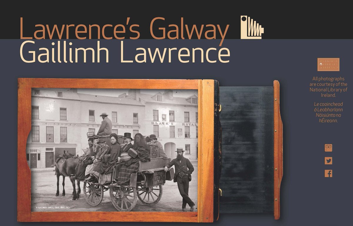 GalwayMuseum's tweet image. #WestsideLibrary 11.30am TODAY Brendan McGowan of @GalwayMuseum gives a talk on the #LAWRENCE Exhibition. Not to be missed!