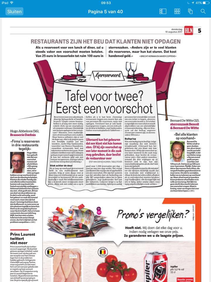 TableFever tweet media