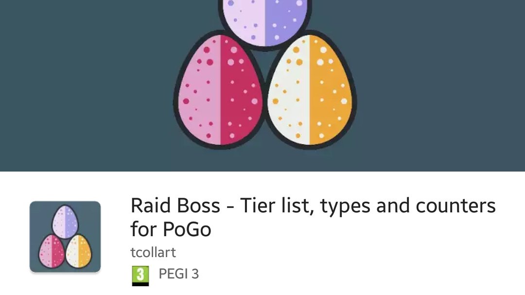 PoGoSouthLondon's tweet photo. An interesting and useful app from @RaidBossPogo
#PokemonGO https://t.co/bv41gCSfhq