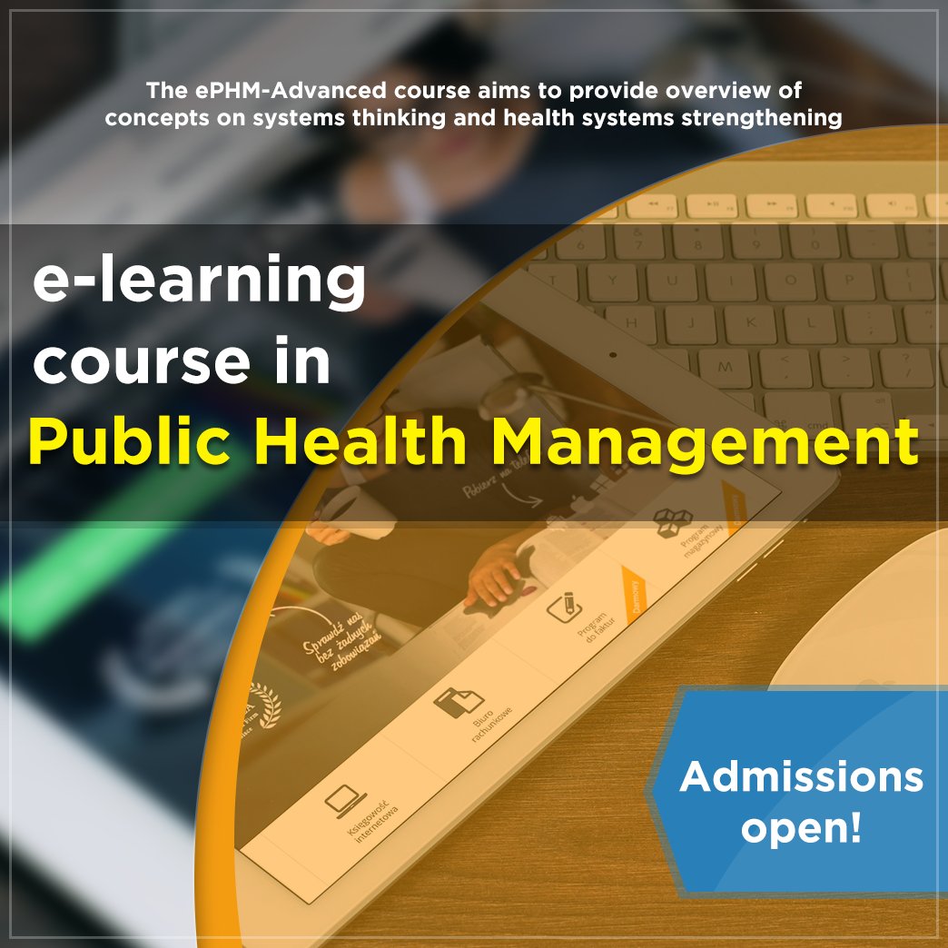 iphindia's tweet photo. Be a #good #publichealth #manager through #IPH's #ePHM-Advanced #course
Apply here: https://t.co/OukENgkzA6 https://t.co/icxOm8qbRW