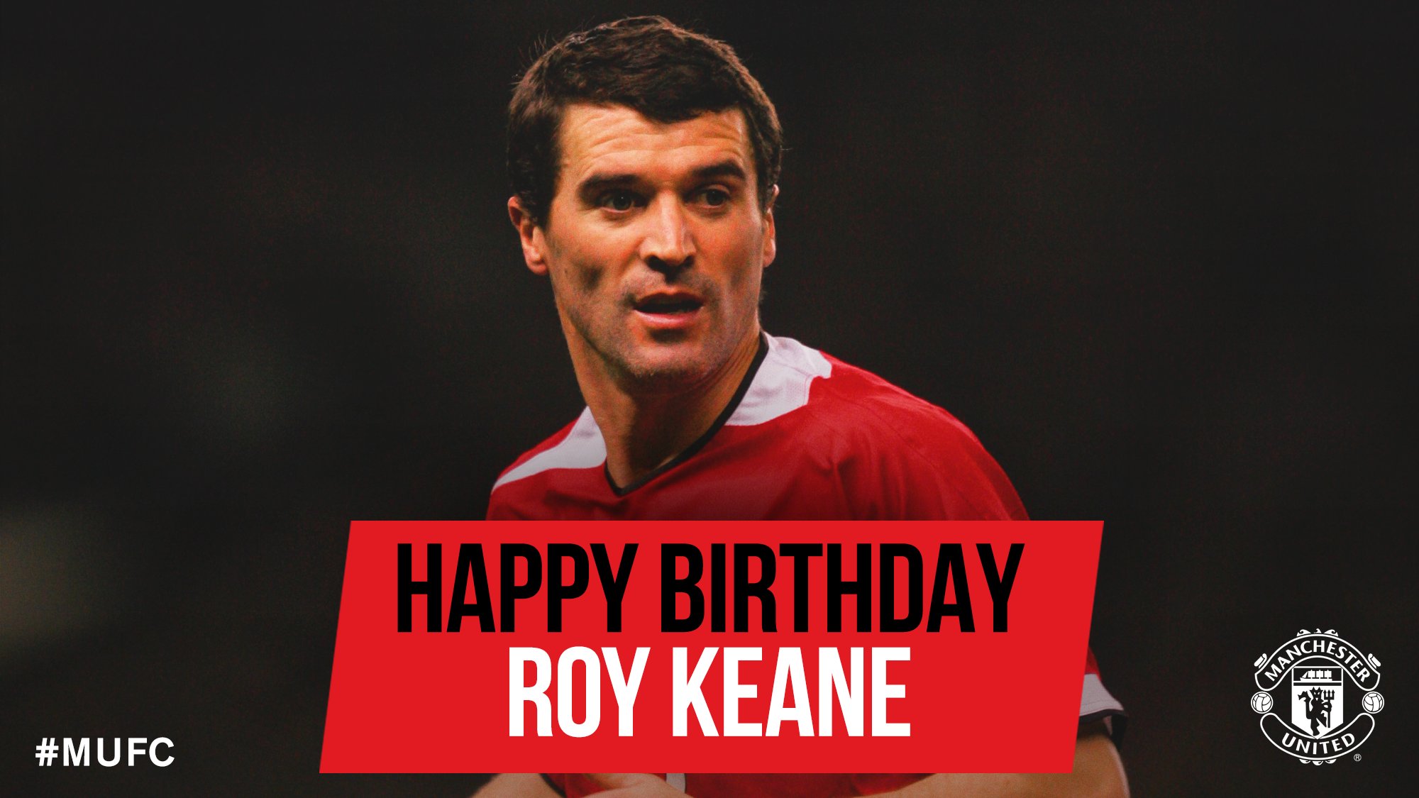 Happy 46th Birthday, Roy Keane! 