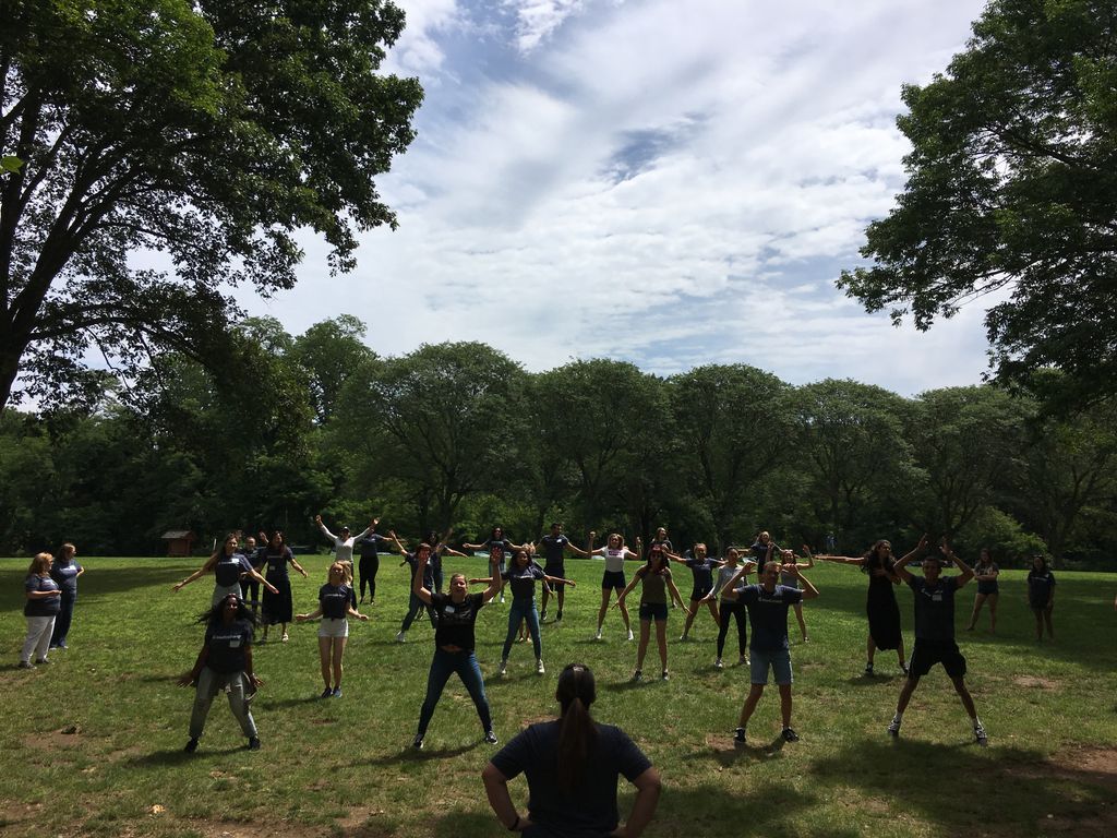 InterExchange's tweet photo. #InterExchange participants in the New Jersey area #CelebrateJDay at Lewis Morris Park with #Star991fm. https://t.co/XkqdaIfxOg