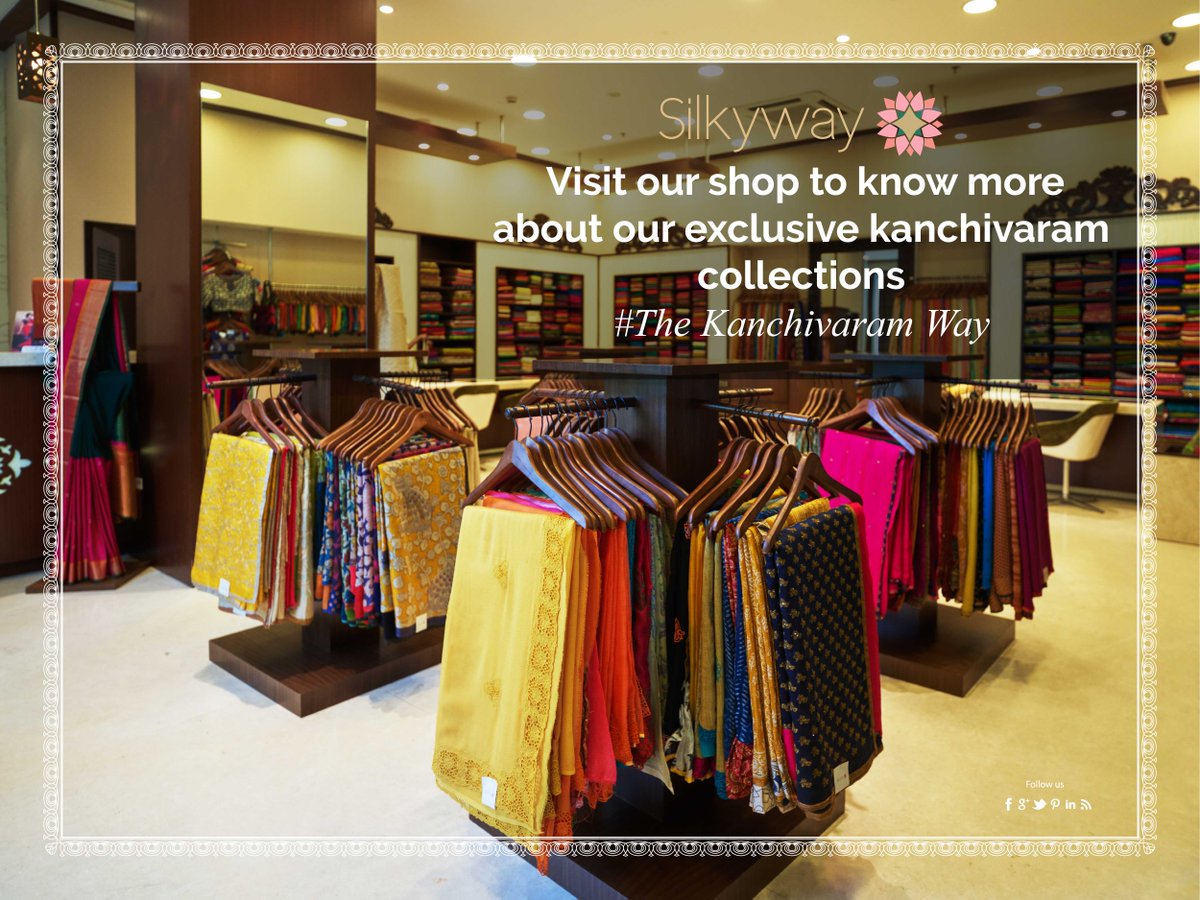 silkywayonline's tweet photo. #Kanchivaram #sarees have become an integral part of #occasions like #weddings and celebrations.

#Trivandrum #Saree #Silkywayboutique https://t.co/nzFXP6Mxgx
