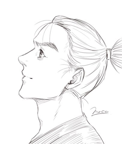 リアル寄りな山本さん落書き 