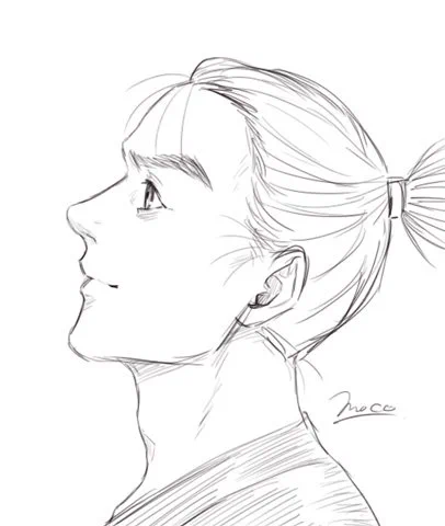リアル寄りな山本さん落書き 
