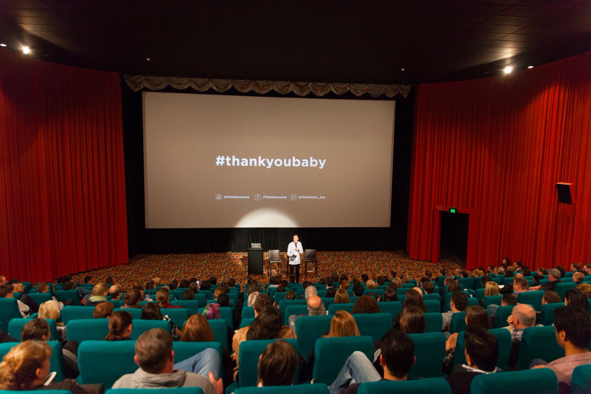 thankyou_AUS's tweet photo. Move over Netflix. Global Village of Change is now online!https://t.co/FTeF24eP5C
#throwback to watching it in cinemas around Aus last year https://t.co/qndoC731he