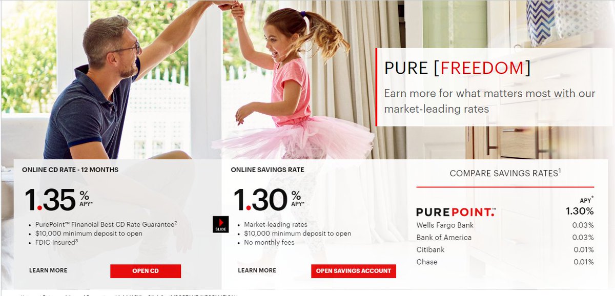 devurweb's tweet image. #Purepoint #Financial #Savings #Promotion: #Bonus from #Purepoint. #Discount: $200. #Categories #Saving #Accounts 👉👉 goo.gl/56Cnx5