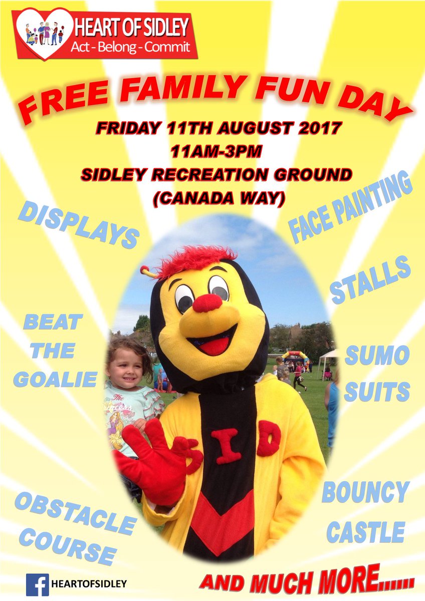 Just one day to go!! Join us on the rec for lots of free activities, crazy golf, face painting, inflatables, jaws and claws and much more.